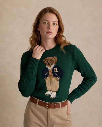 RL Polo Bear Varsity Letterman