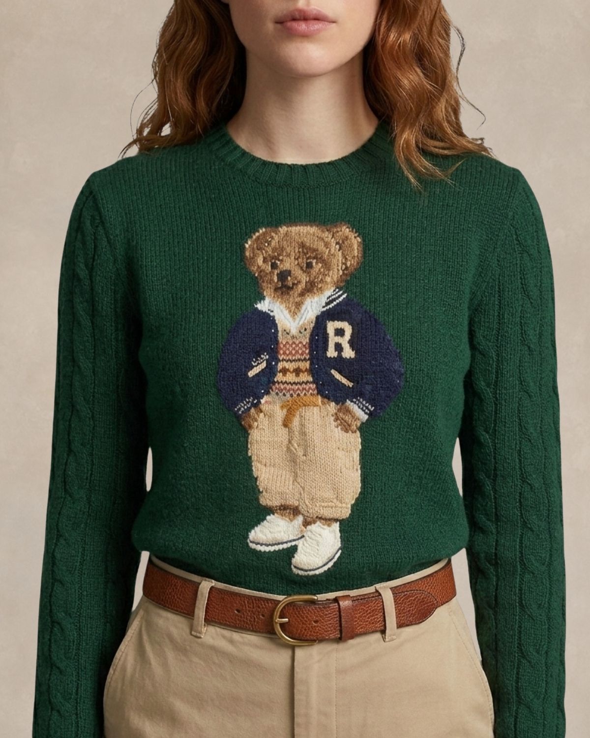 RL Polo Bear Varsity Letterman