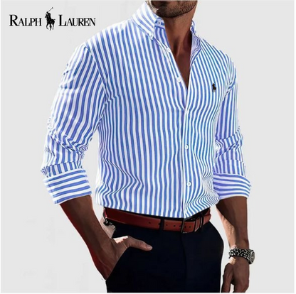 RL Striped Cotton Dress Shirt