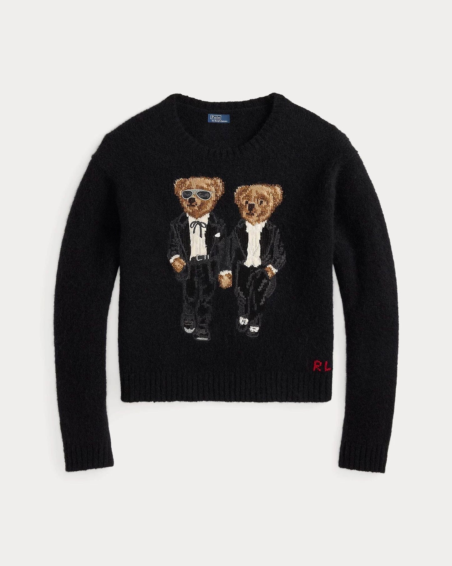 RL The Ralph & Ricky Tuxedo Bear Sweater