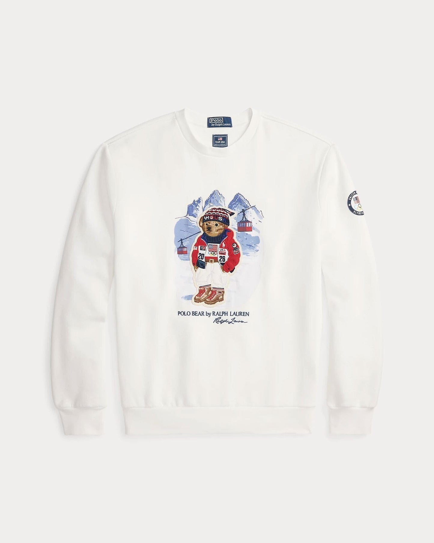 RL Team USA Polo Bear Sweatshirt